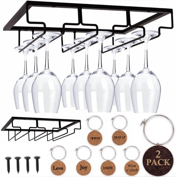 2-Pack Undermount Wine Racks - Picture 3 of 4